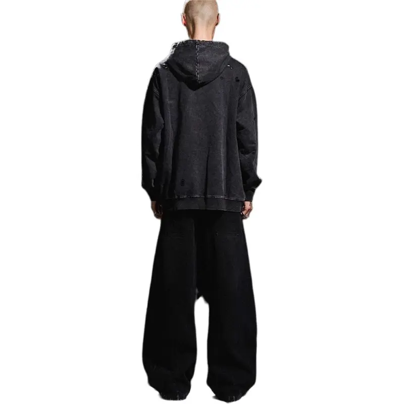 TESTUNG Fashion Jeans Unisex Blue-6