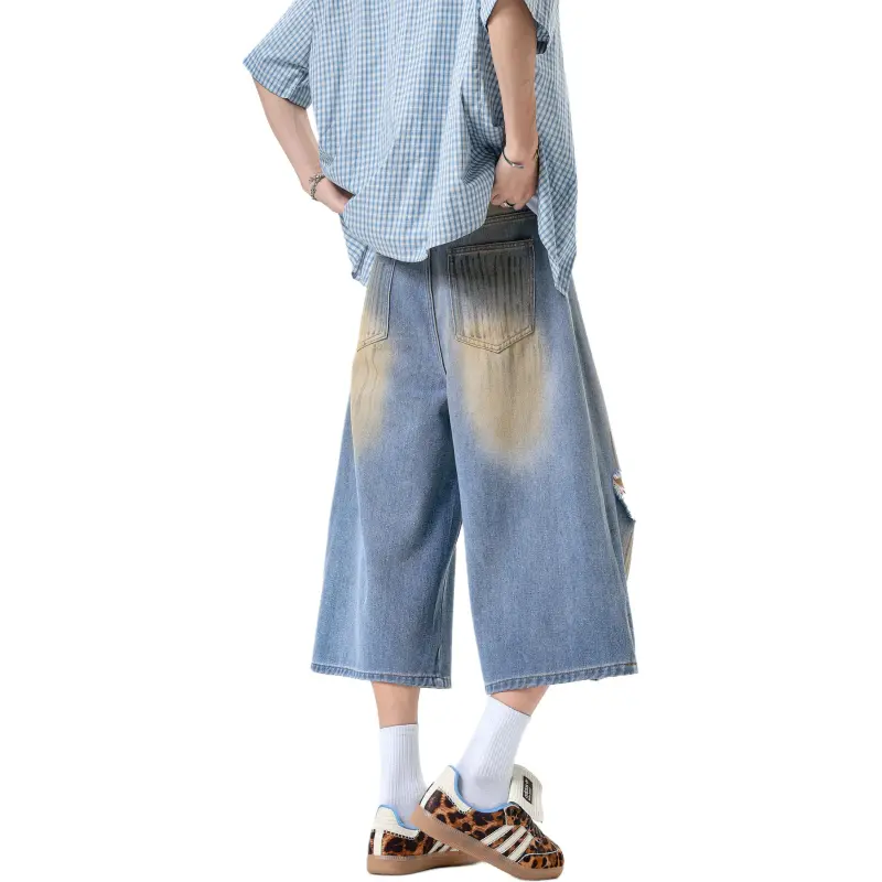 KADAKADA SUITE Denim Shorts Unisex-1