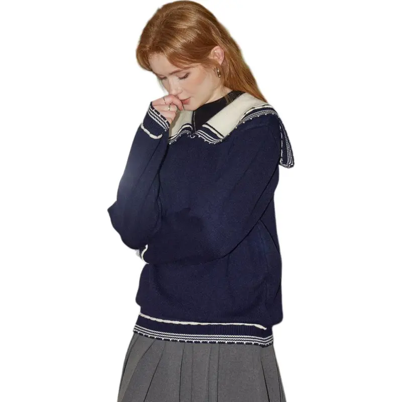 KUHNMARVIN Sweater Women's Blue-4