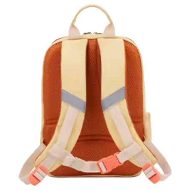 SAMSONITE Fabric Backpack Mini Kids' Brown Yellow-2