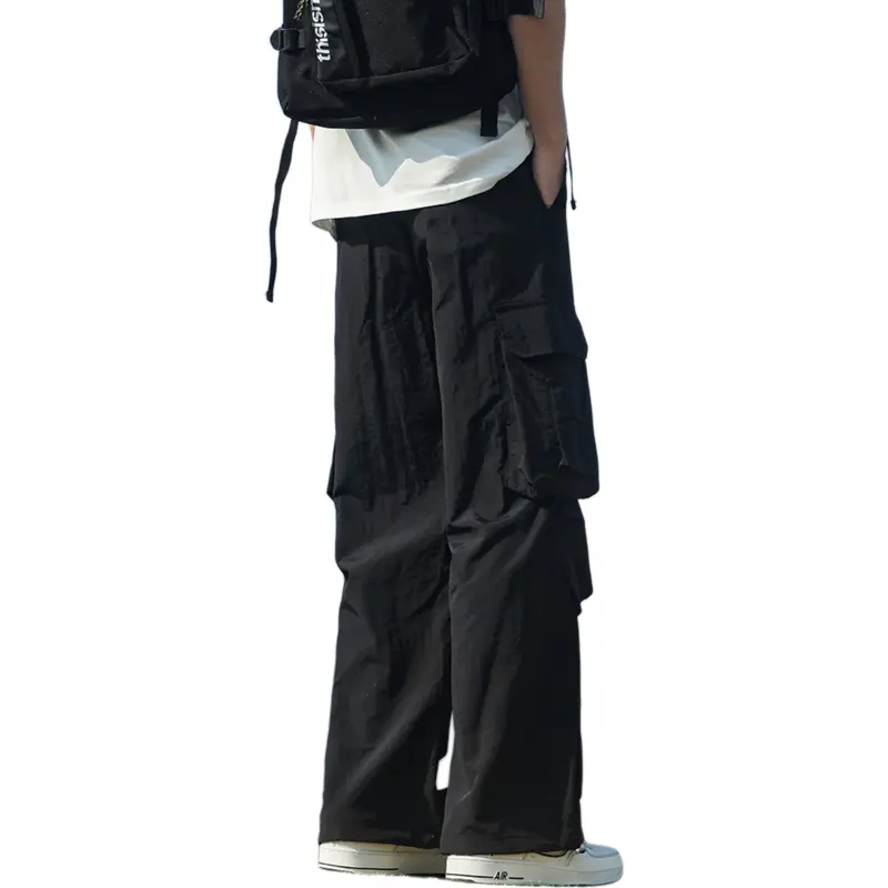 RASHOMONG Cargo Pants Unisex-4