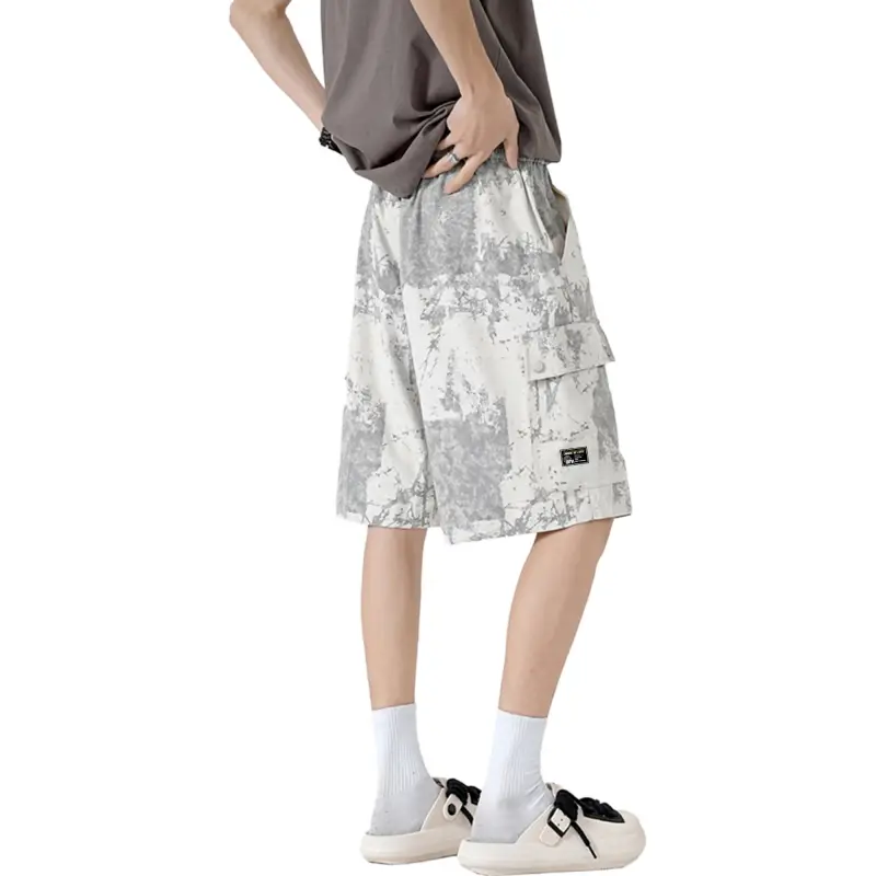 HUANQIU Casual Shorts Unisex-9