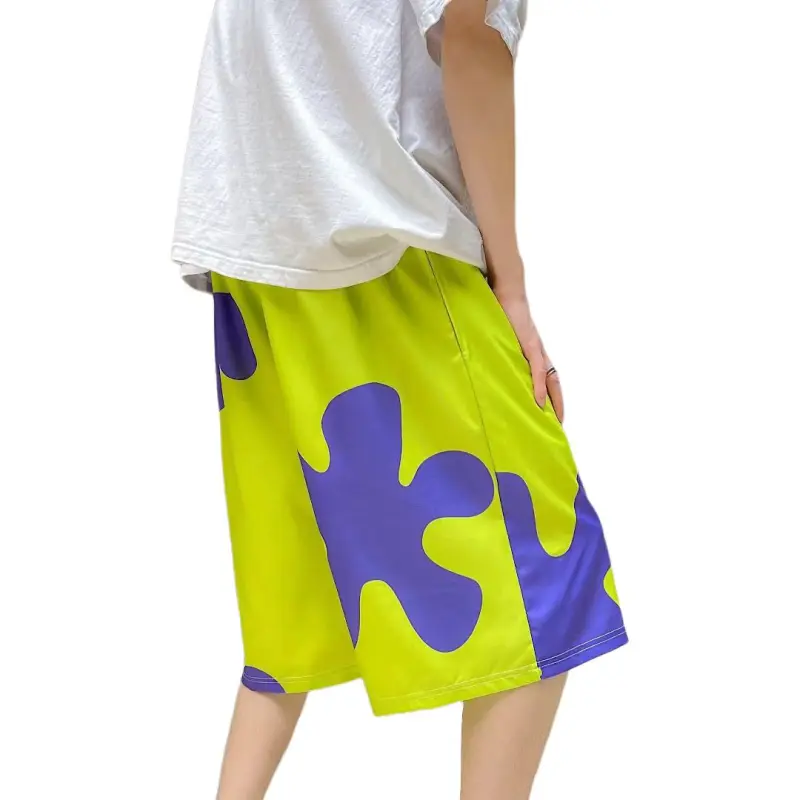 FONDLOOK Casual Shorts Unisex Image Color-1