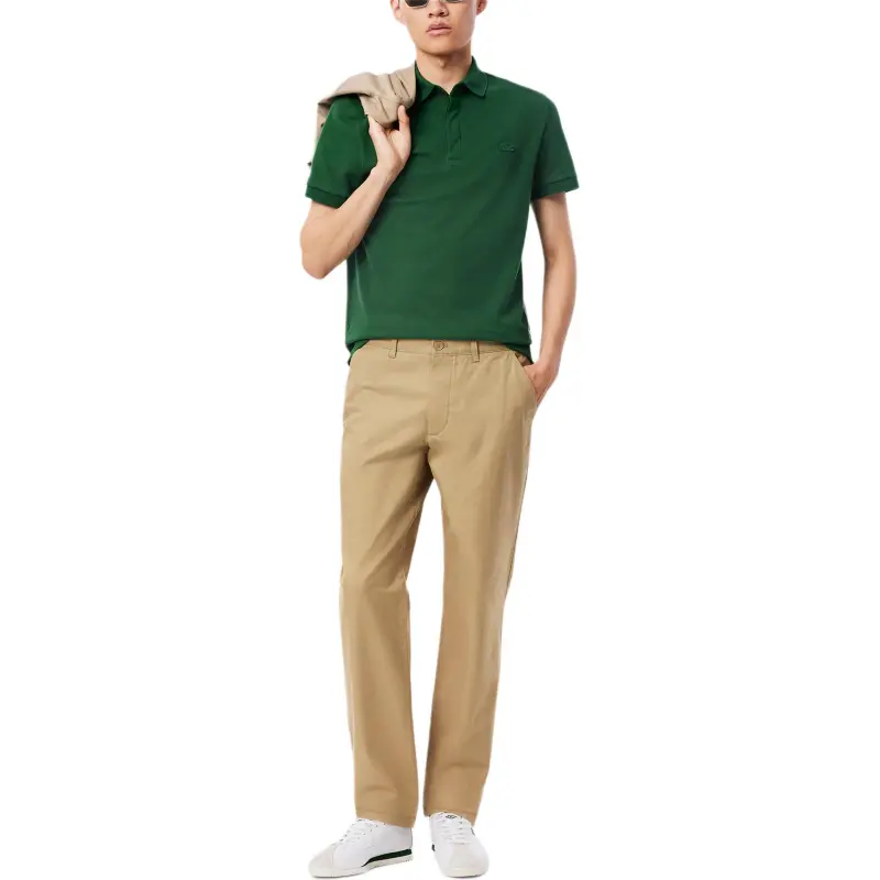 LACOSTE Cotton Chinos-10