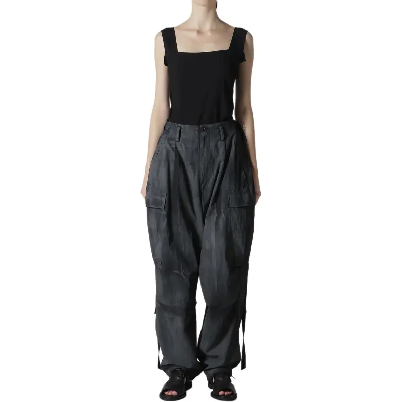 Yohji Yamamoto U Cargo Pants 'Grey'-2