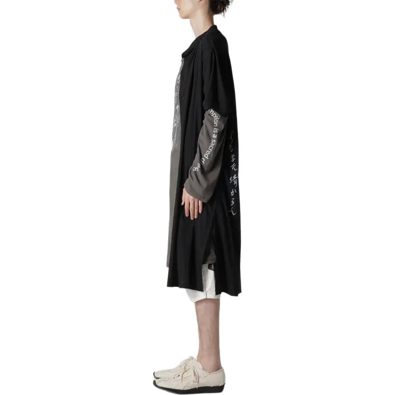 Yohji Yamamoto Printed Vest-5