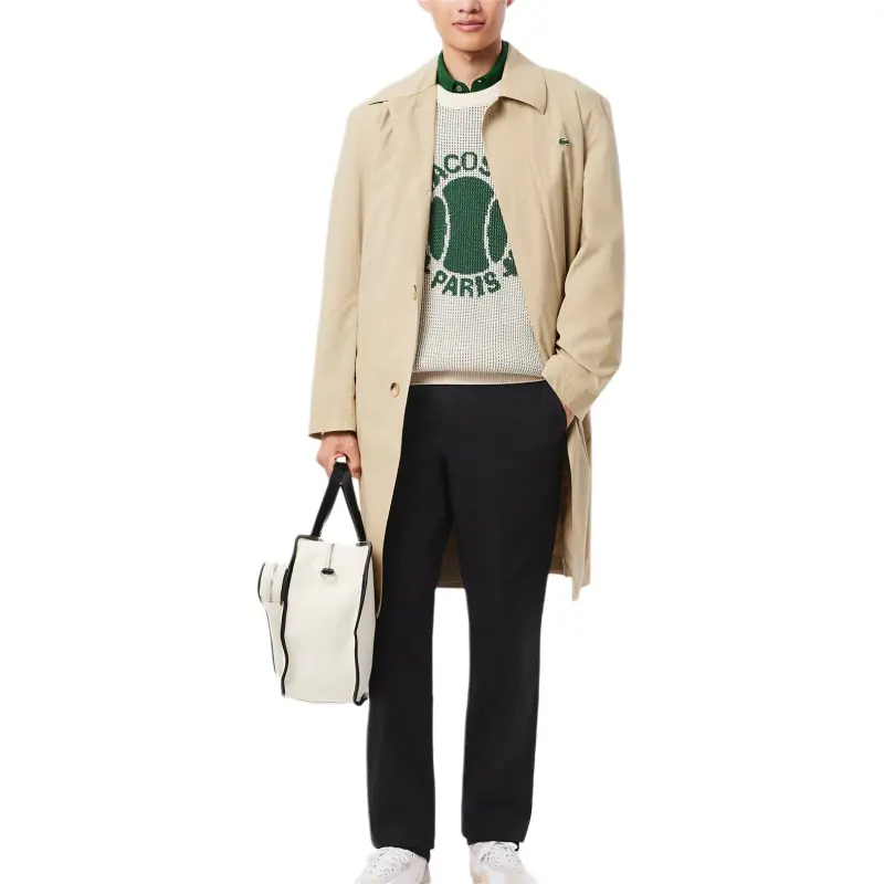 LACOSTE Cotton Chinos-1