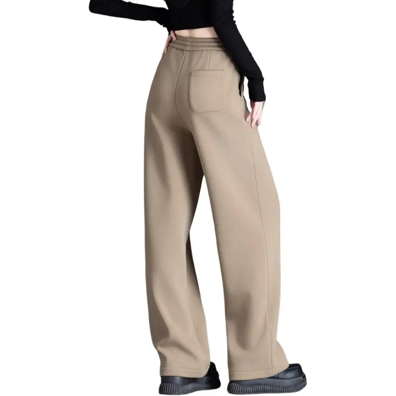 You Cow Me Pants Casual Pants Women's Khaki-7