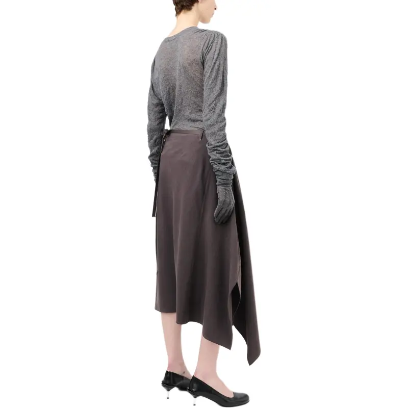 OUR LEGACY Spinnaker Midi Skirt-4