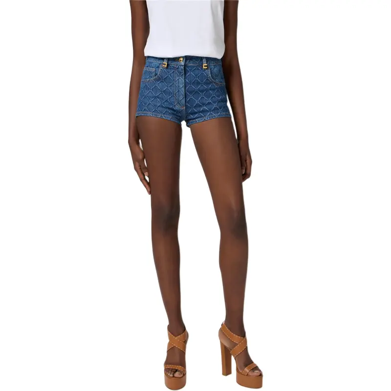 Elisabetta Franchi Logo plaque Shorts-2