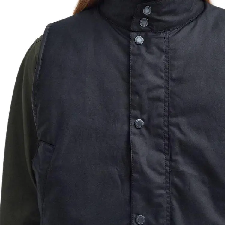 BARBOUR x BARACUTA Vest Men's Black-8