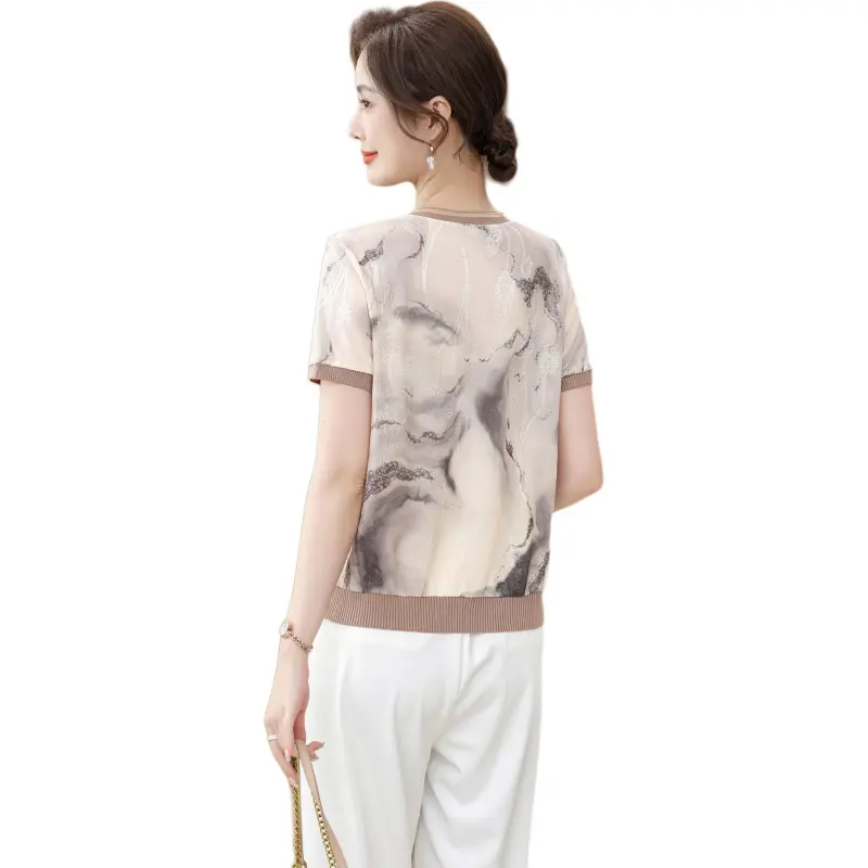 PIERRE CARDIN Chiffon Shirt Women's-4