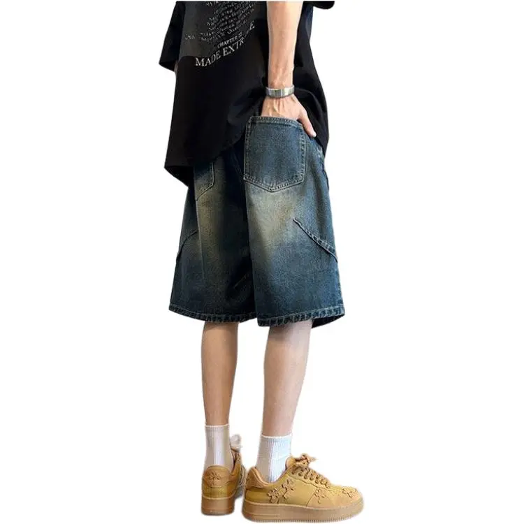 BEAR UNION Denim Shorts Men-7