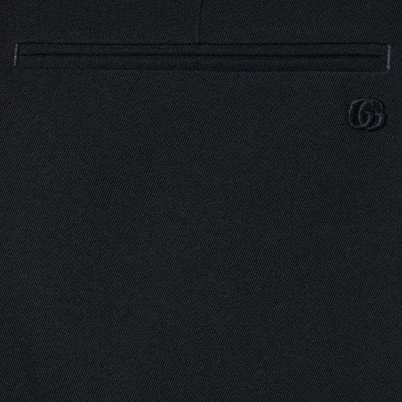GUCCI Straight Leg Tailored Trousers-1