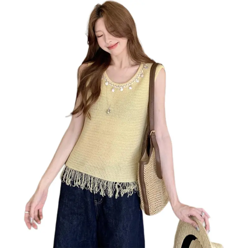 Flowers In Water Knitwear Women's-6