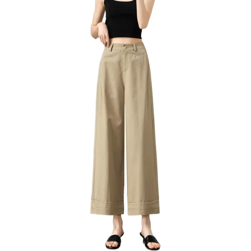 Weixi Casual Pants Women's Khaki-1