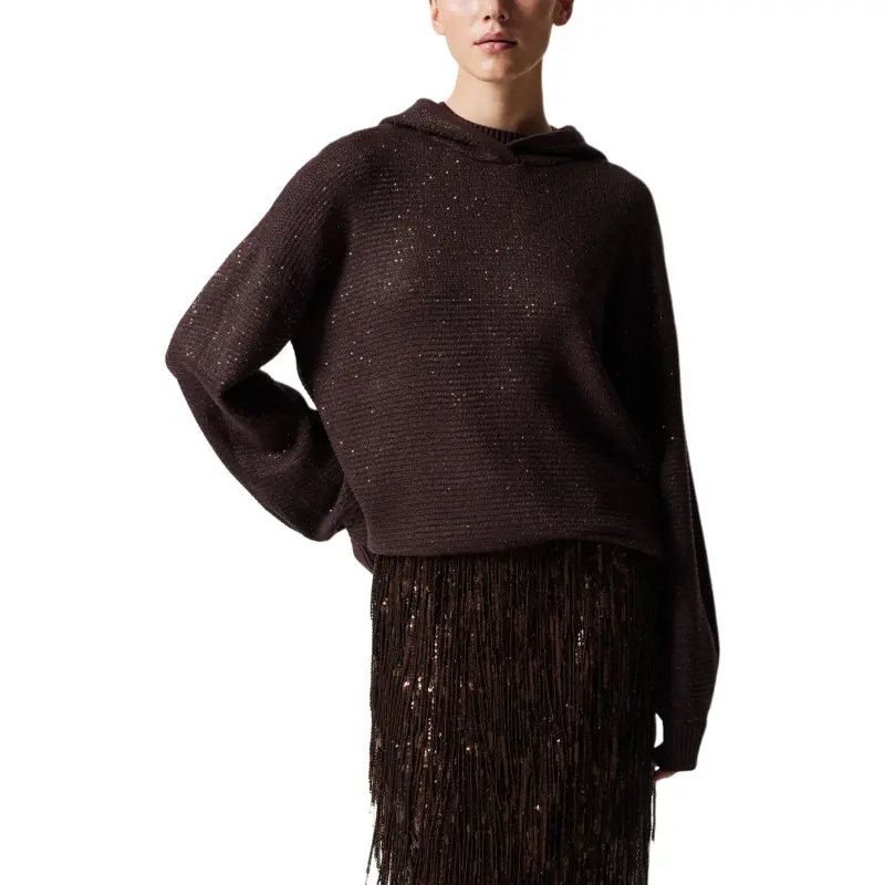 Other Stories Sweatshirt Women's Burgundy-1