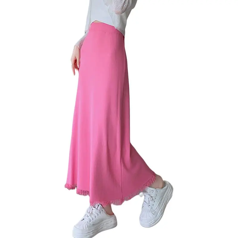 La Chapelle Knit Long Skirt Women's-2
