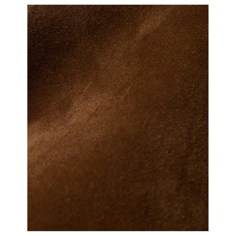 PRADA Calfskin Shoulder Bag Tubas Women's Cocoa Brown-3