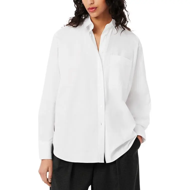 LACOSTE Shirts Women's 001/White-2
