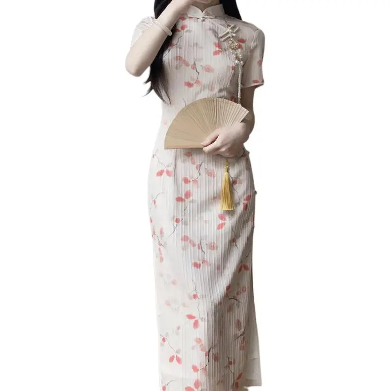 Mu Xiao Xin Short Sleeved Dress Women's-1