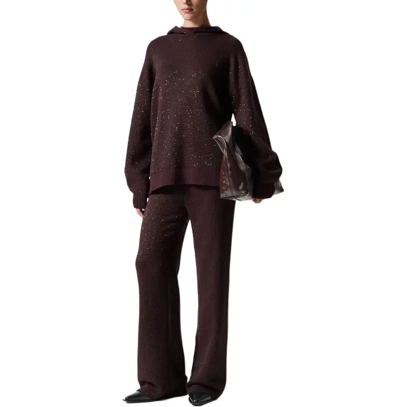 Other Stories Sweatshirt Women's Burgundy-2