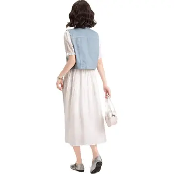 FAWENXIANGZI Two Piece Skirt Sets Women's