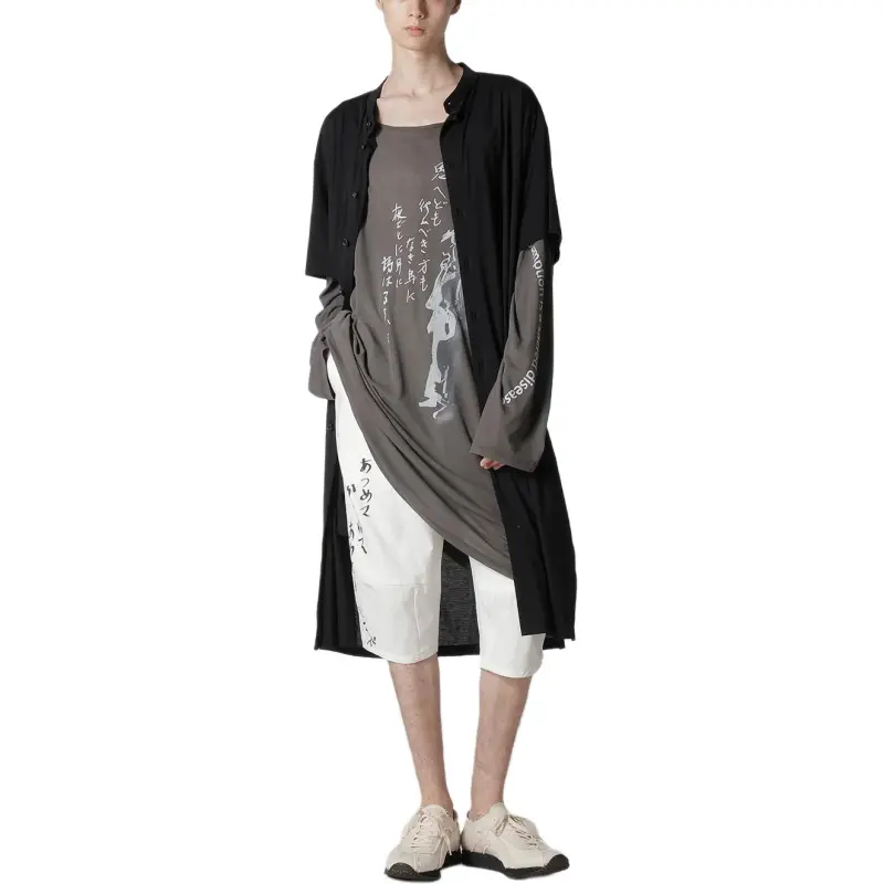 Yohji Yamamoto Printed Vest-2