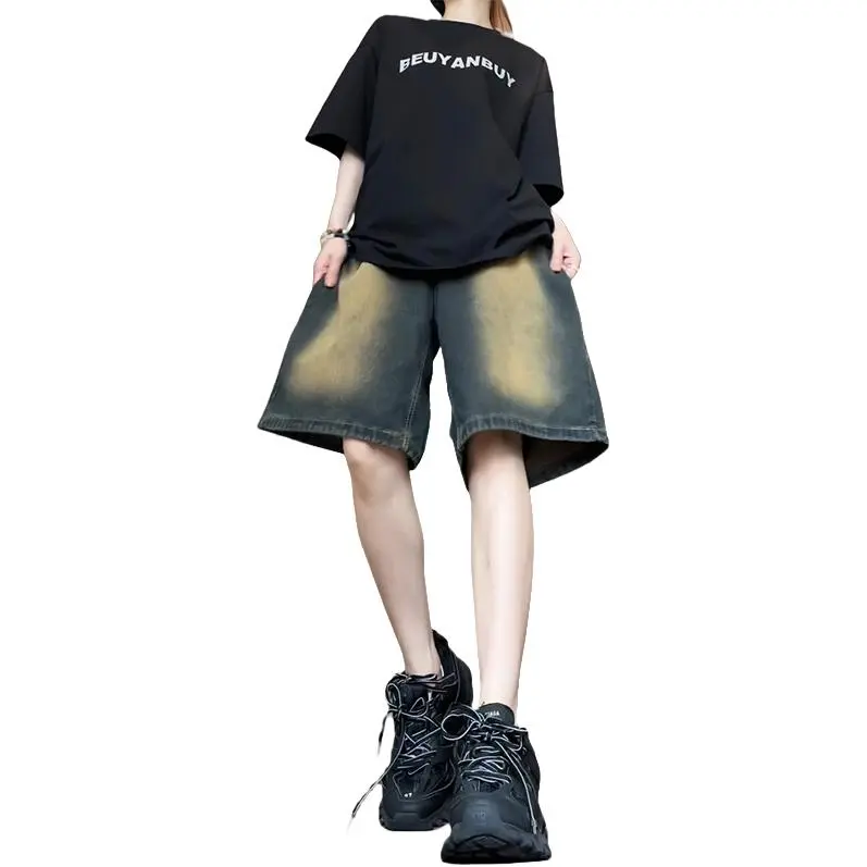 SNOW FLYING Denim Shorts Women's-3