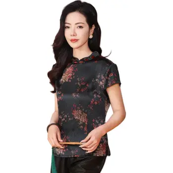 Yi Mengyuan Silk Shirt Women's Image Color