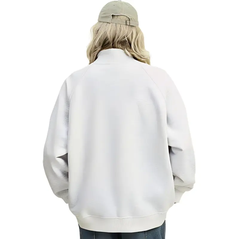 MXDT Jackets Coats Unisex White Heather Gray-0