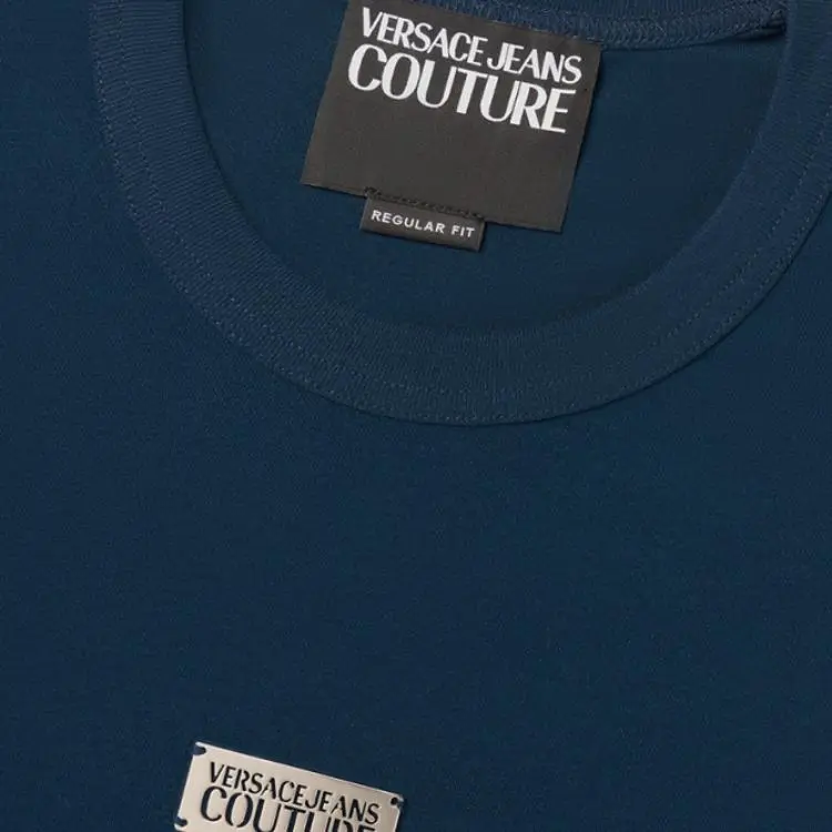 VERSACE JEANS COUTURE SS25 T Shirt Men's Blue-2