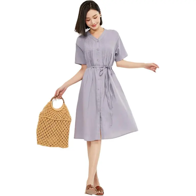 UNIQLO Short Sleeved Dresses Women's-14