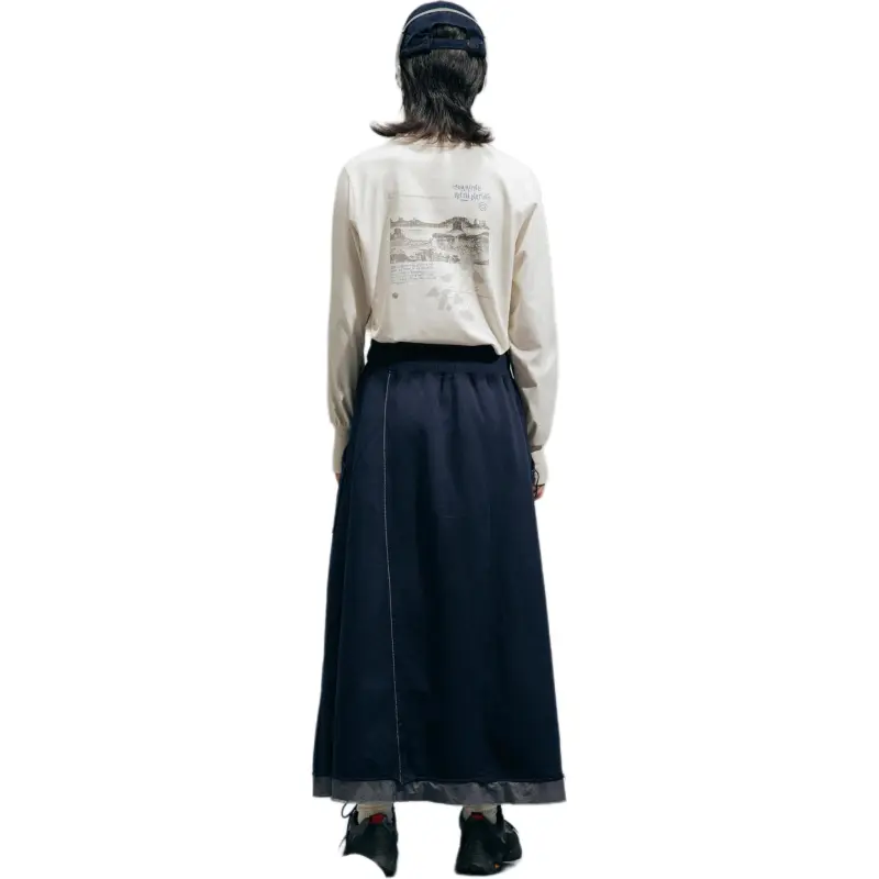 DAIKON Lab Knit Long Skirt Unisex-0