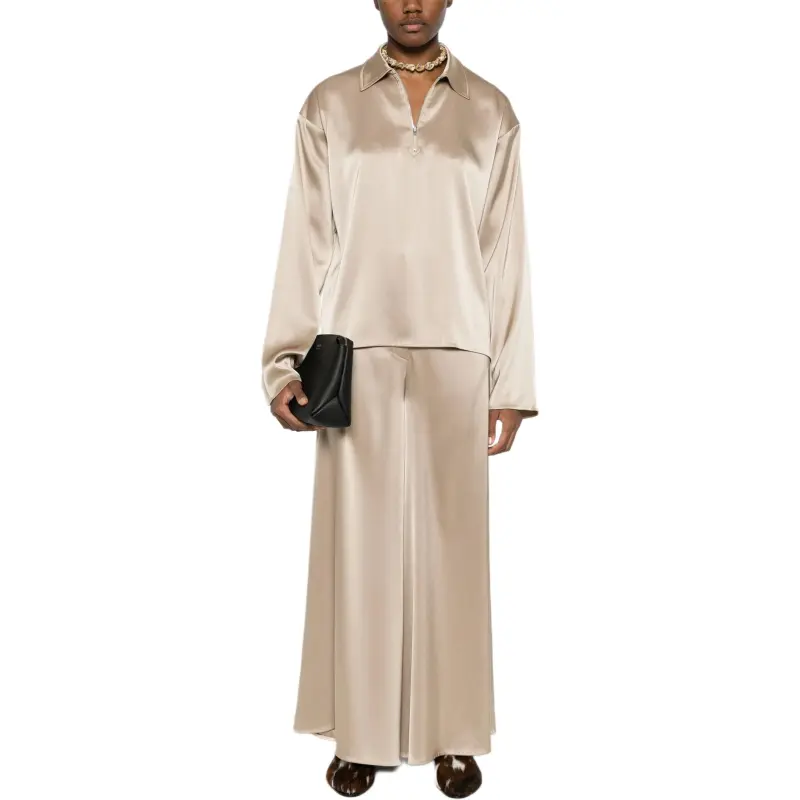 NANUSHKA Satin Trousers-1
