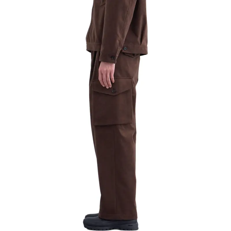 UNITED TOKYO SS25 Cargo Pants Men's Dark Brown-5