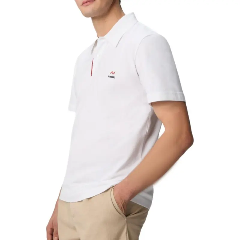 MISSONI Zigzag Embroidery And Contrasting Detail Piqué Polo Shirt-3