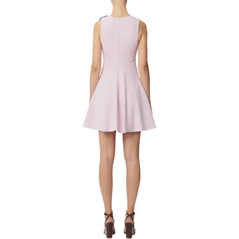 Elisabetta Franchi Flared Crepe Dress-1