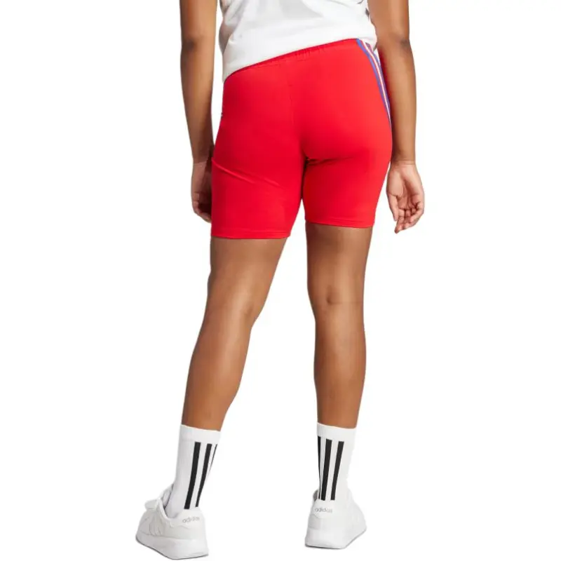 Adidas Free Shipping With AdiClub Future Icons 3-Stripes Biker Shorts Plus Size-2