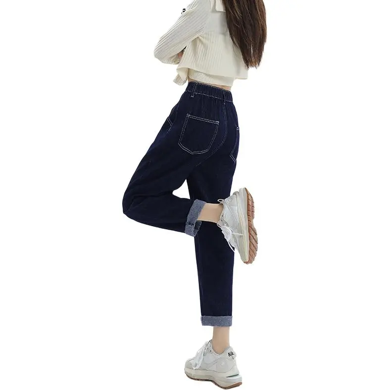 Kazakhstan Jeans Women's Dark Blue-1