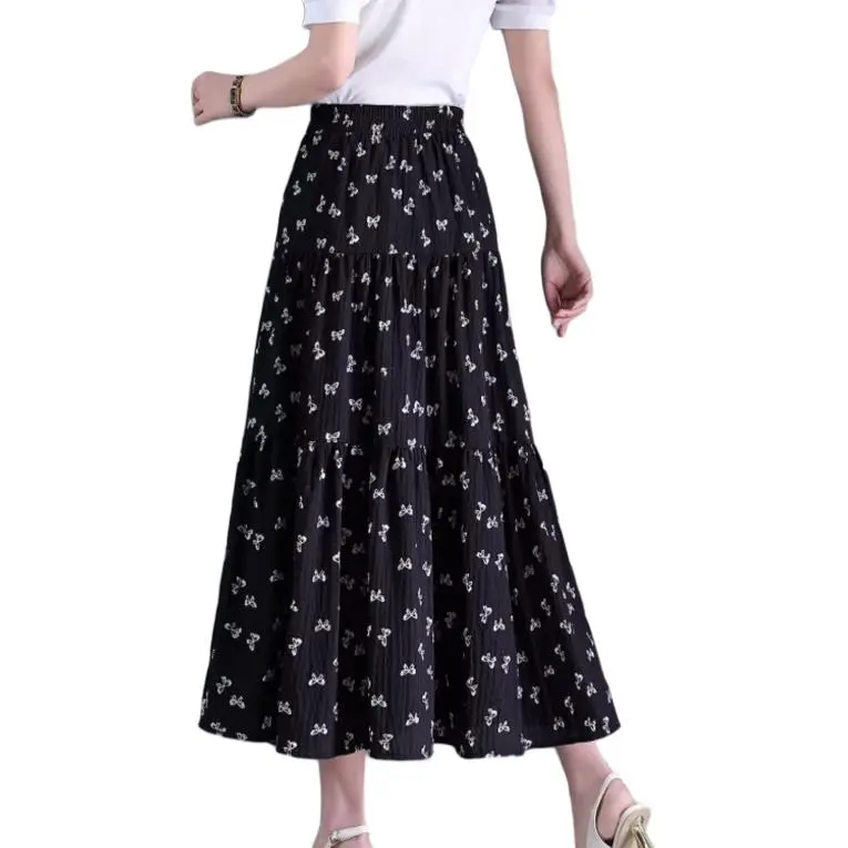 Mu Xiao Xin Casual Long Skirt Women's-6