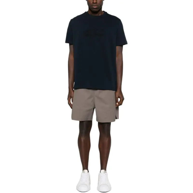 A.P.C Lenny Logo Embroidered T Shirt-1