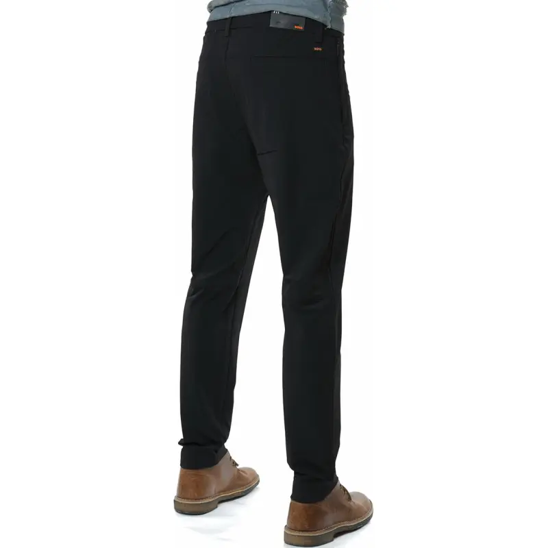 HUGO BOSS FW24 Casual Pants Men's Black-3