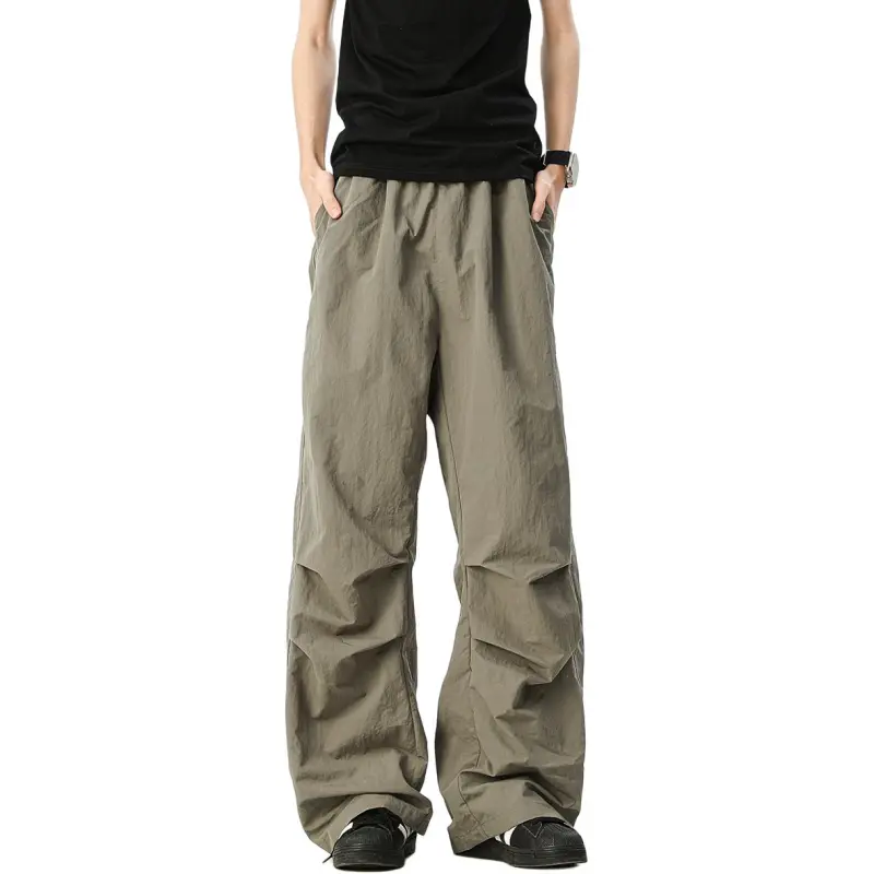 BENGEN Casual Pants Unisex-7