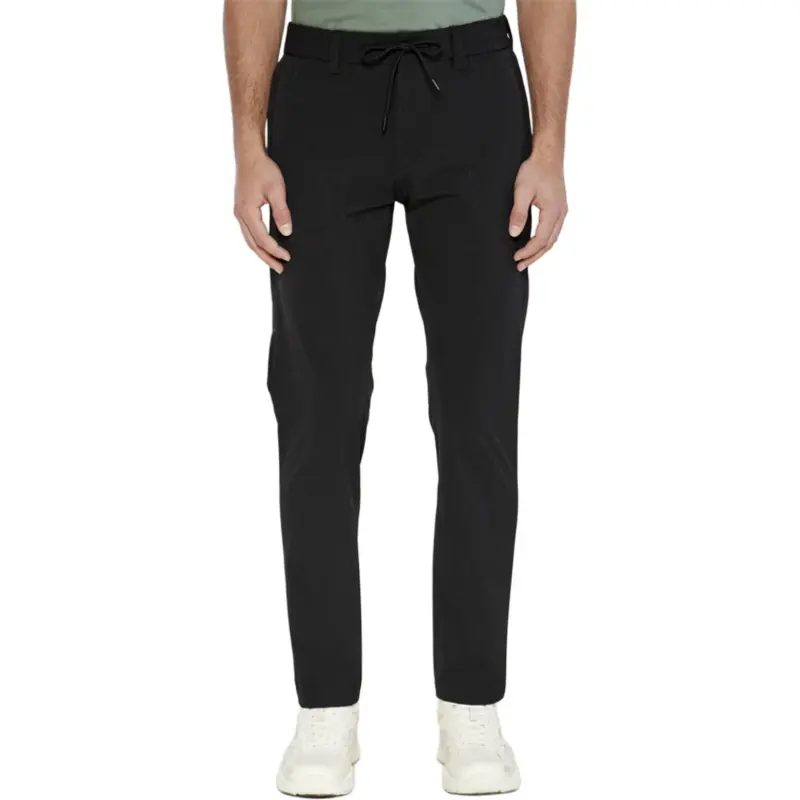 HUGO BOSS FW24 Casual Pants Men's Black-1