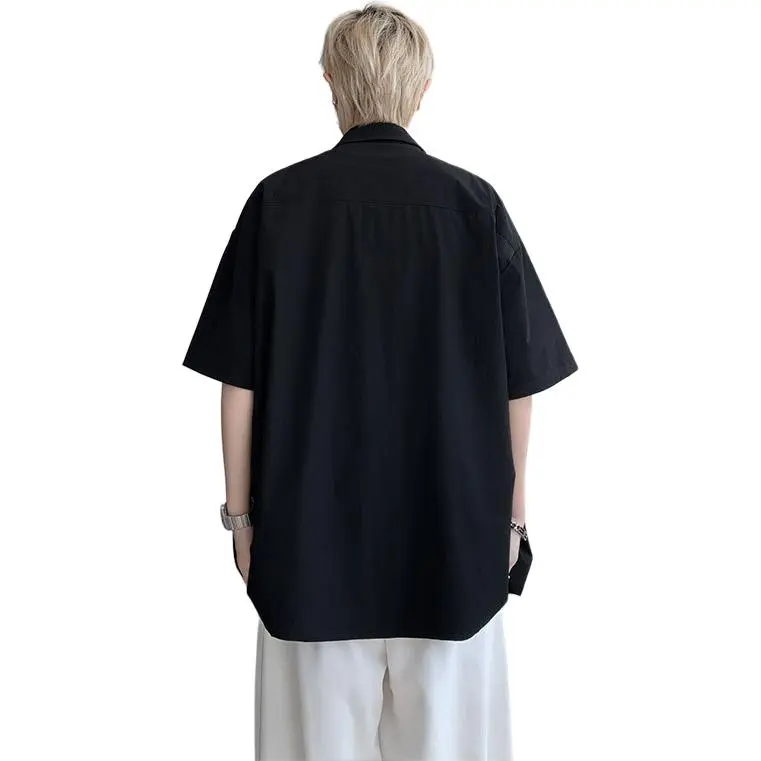 NEAR HERE Shirts Unisex Black-1