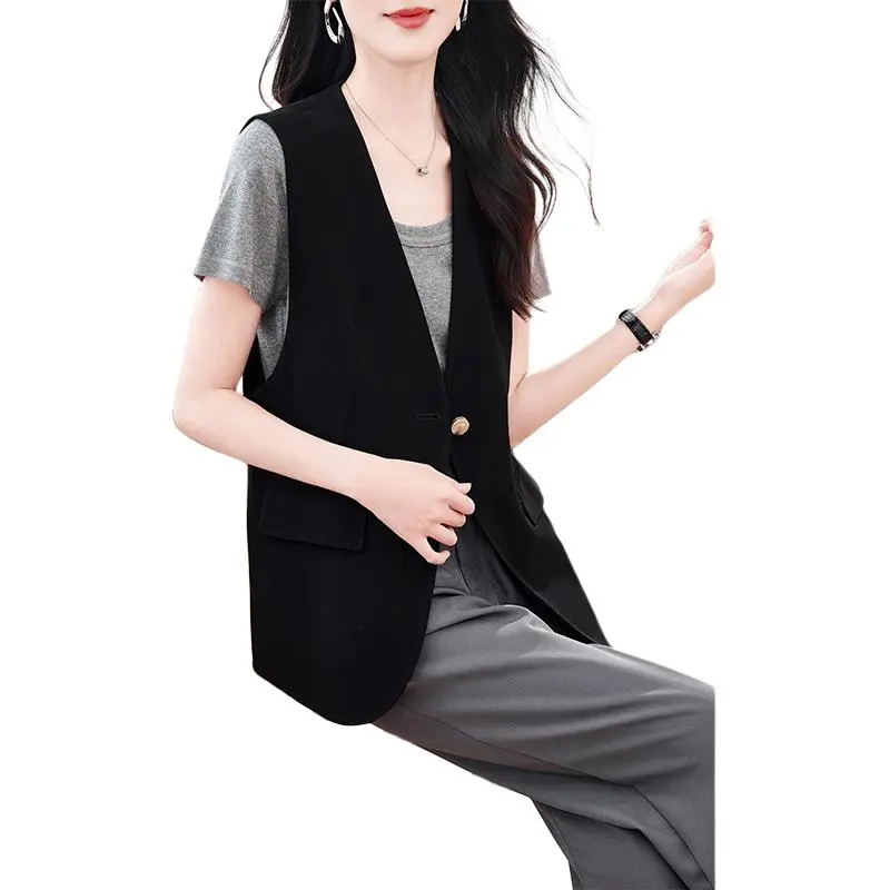 Yi Mengyuan Vests Women's-4