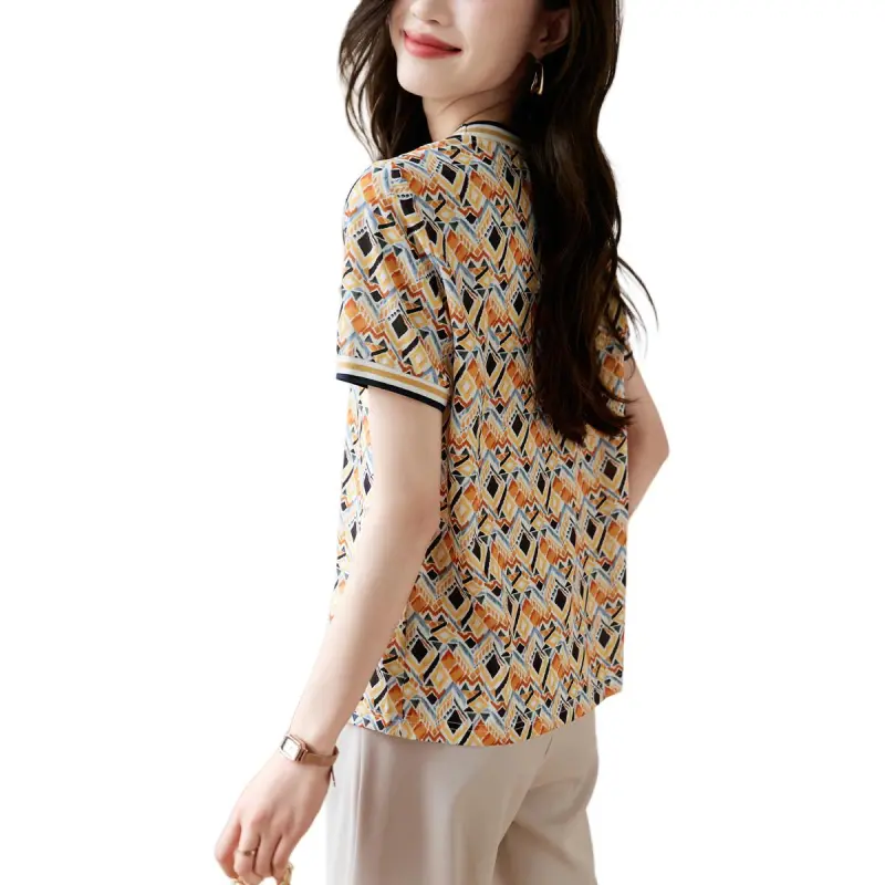 Mo Han Yi Mei T Shirt Women's Multicolor-1