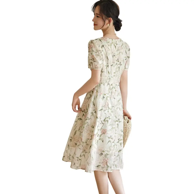 XWI Short Sleeved Dress Women's Multicolor-3