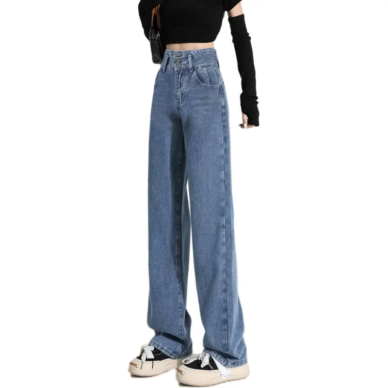 Weixi Jeans Women's Blue-4